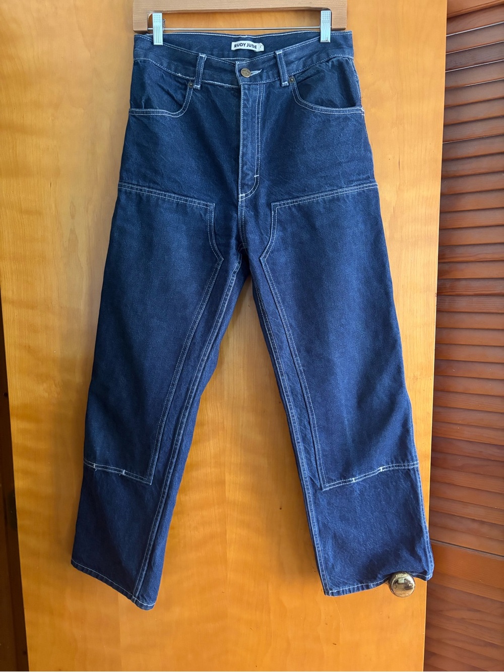 Rudy Jude Indigo Blue Relaxed Workwear Jeans
